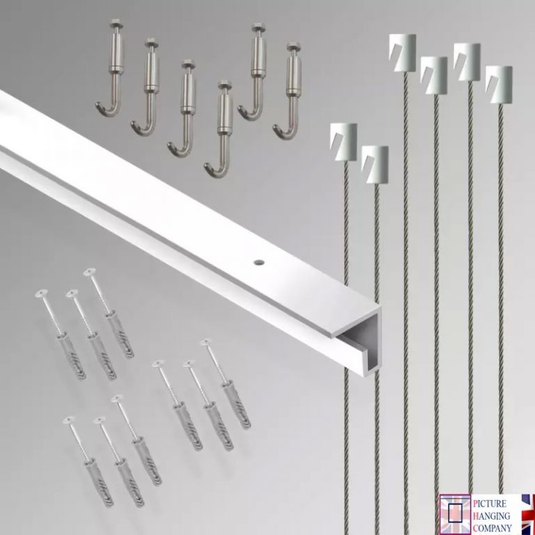 Read more about the article Complete Picture Hanging Kit: Rails+Cords+Hooks in UK –