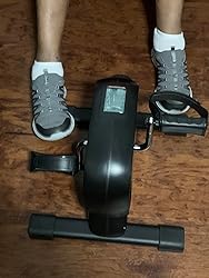 Cyclace Under Desk Bike Pedal Exerciser for Arm/Leg Exercise - Portable Mini Exercise Bike Desk Cycle, Leg Exerciser for Home/Office Workout