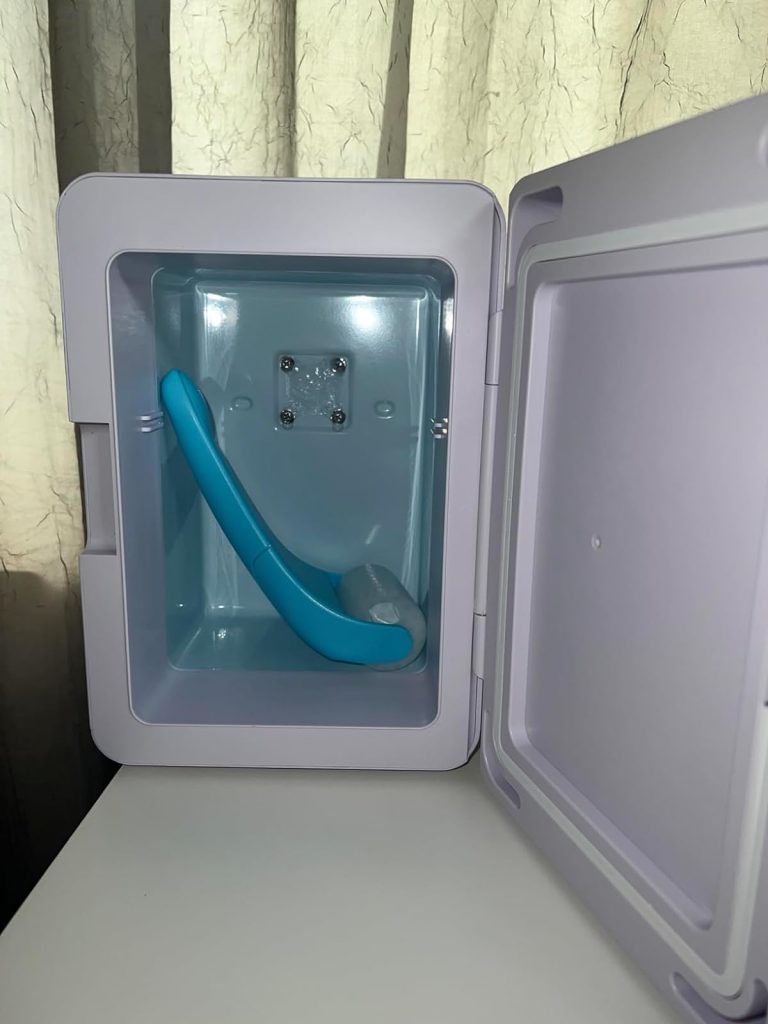 EnrichMini 4L Skincare Fridge - Portable Cooler & Warmer for Home and Travel