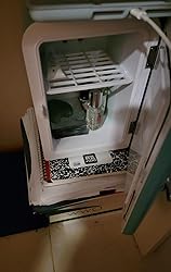 RCA RMIS129-BLUE Mini Retro 6 Can Beverage Refrigerator-Blue,0.14 cubic feet