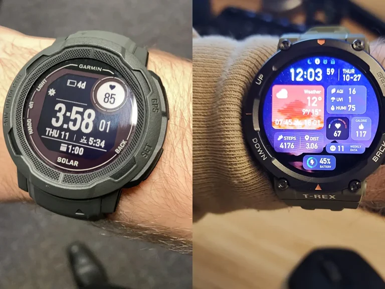 Read more about the article Amazfit T-Rex 2 vs Garmin 010-02626-10 Instinct 2   -Unveiling the Ultimate Fitness Watches