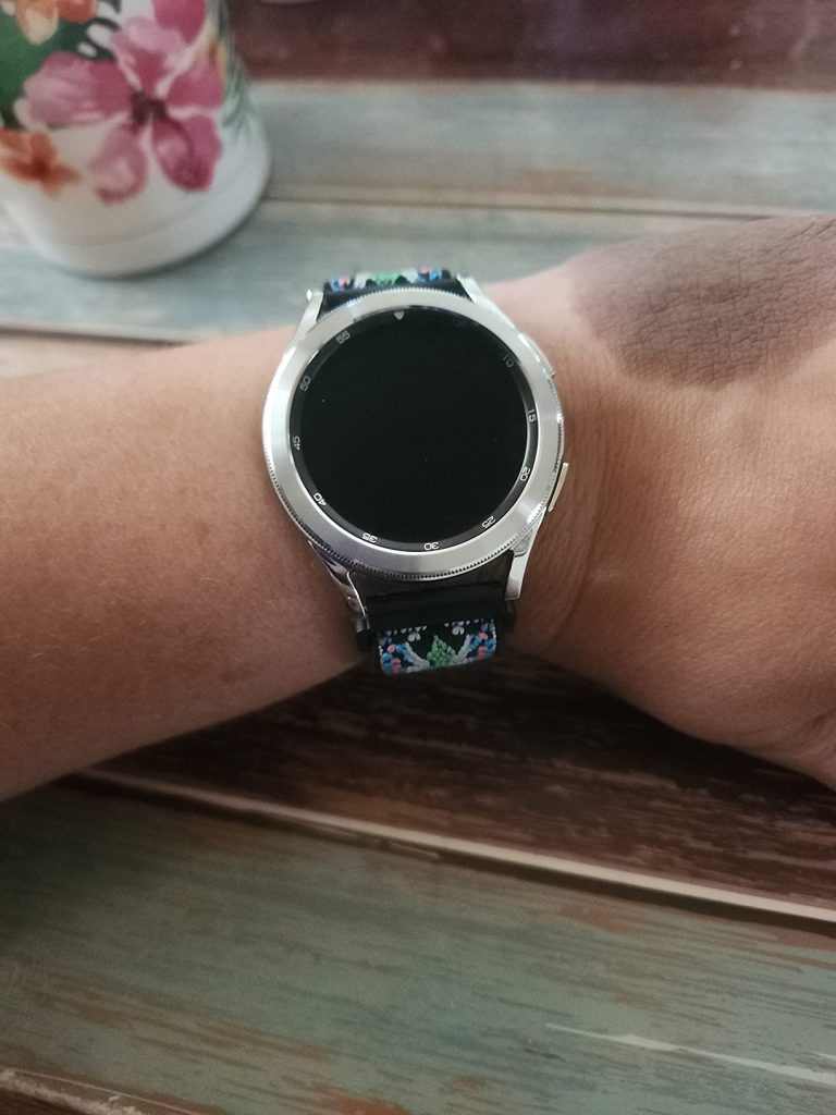 SAMSUNG Galaxy Watch 4 Classic 42mm Smartwatch with ECG Monitor Tracker for Health, Fitness, Running, Sleep Cycles, GPS Fall Detection, LTE, US Version