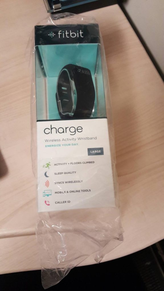 Fitbit Charge Wireless Activity Wristband, Fitness Tracker, Large