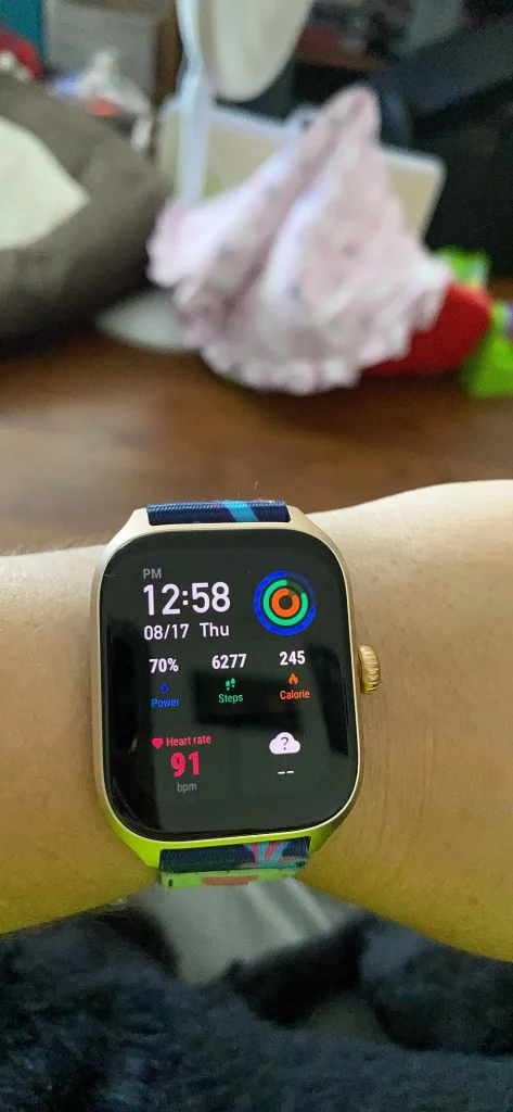 Amazfit GTS 4 Smart Watch with Step Tracking, Heart Rate & SpO2 Tracking, Alexa Built-In, Sleep Quality Monitoring, GPS, Bluetooth Calls & Text, 8-Day Battery Life, AI Fitness App & Sports Coach