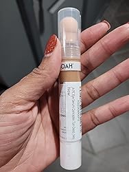 JOAH Perfect Complexion Under Eye Concealer and Serum, Korean Makeup, Hydrating Under Eye Serum Concealer Stick for Dark Circles and Puffiness, Peptide Serum with Medium Coverage