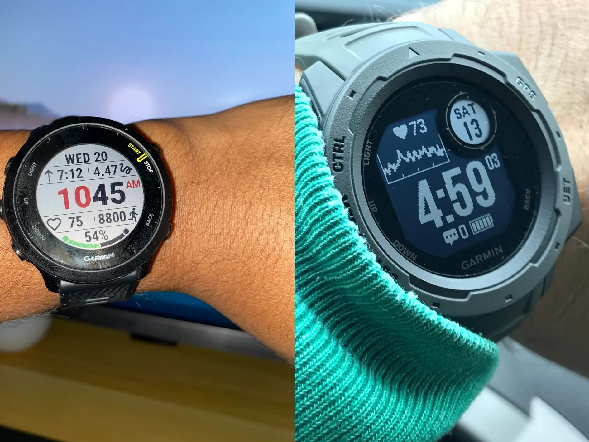 Garmin Instinct vs Garmin 010-02562-00 Forerunner 55 - The Ultimate comparison